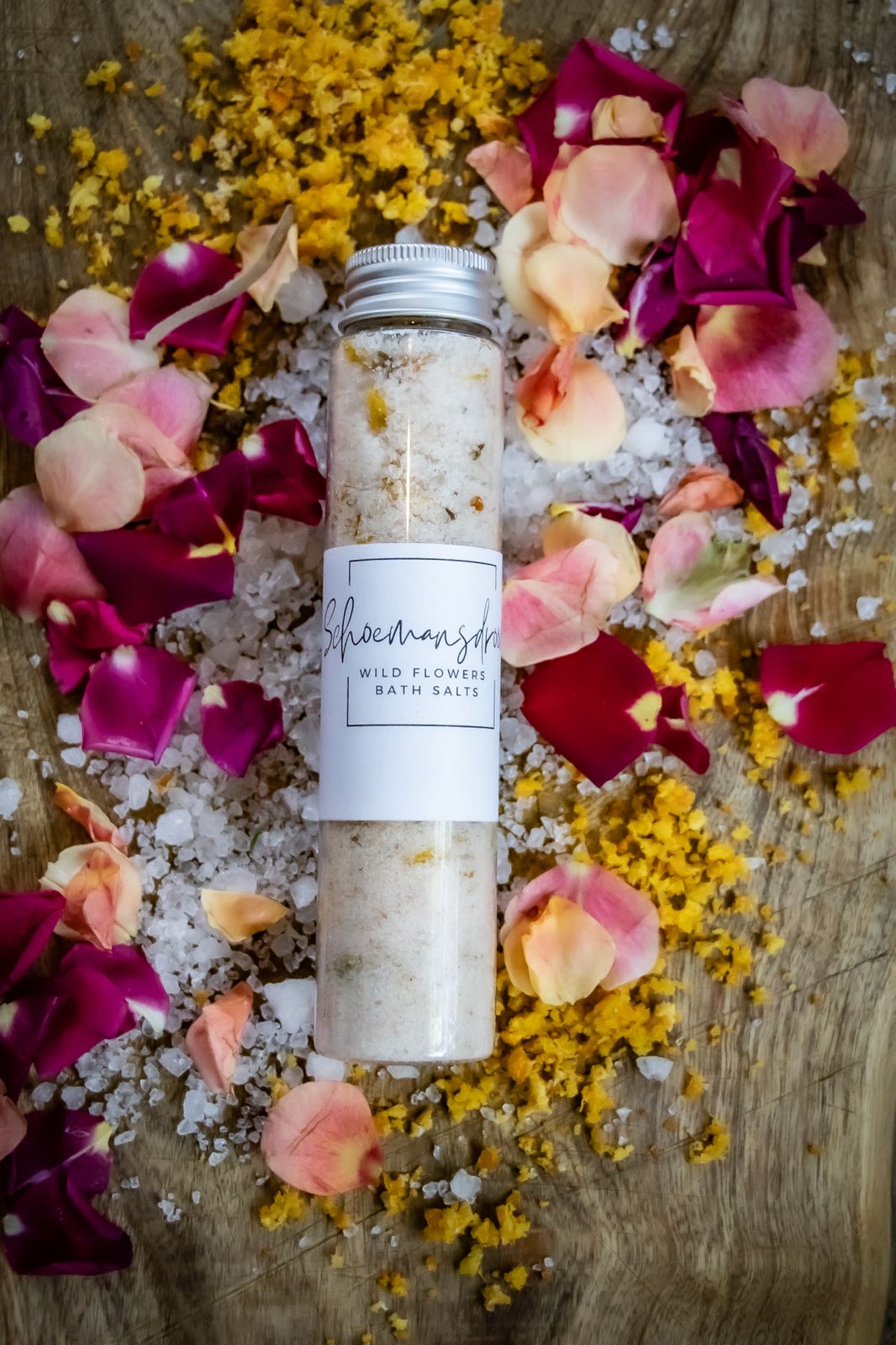 Exotic wild flower bath salts